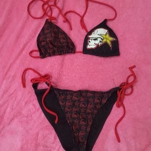 Metal mulisha rockstar bikini